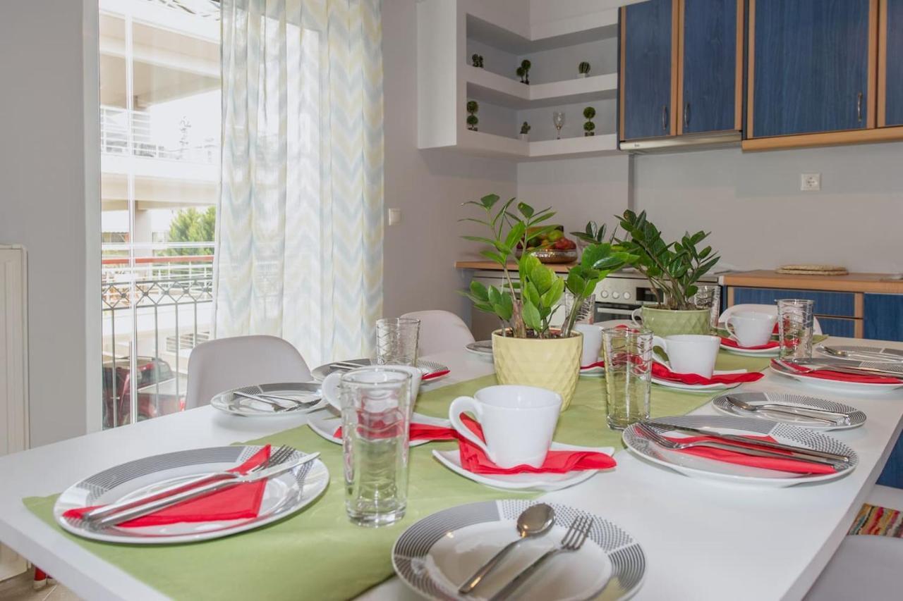 Thano'S Stylish Flat Just 150M To The Beach Faraí Eksteriør billede